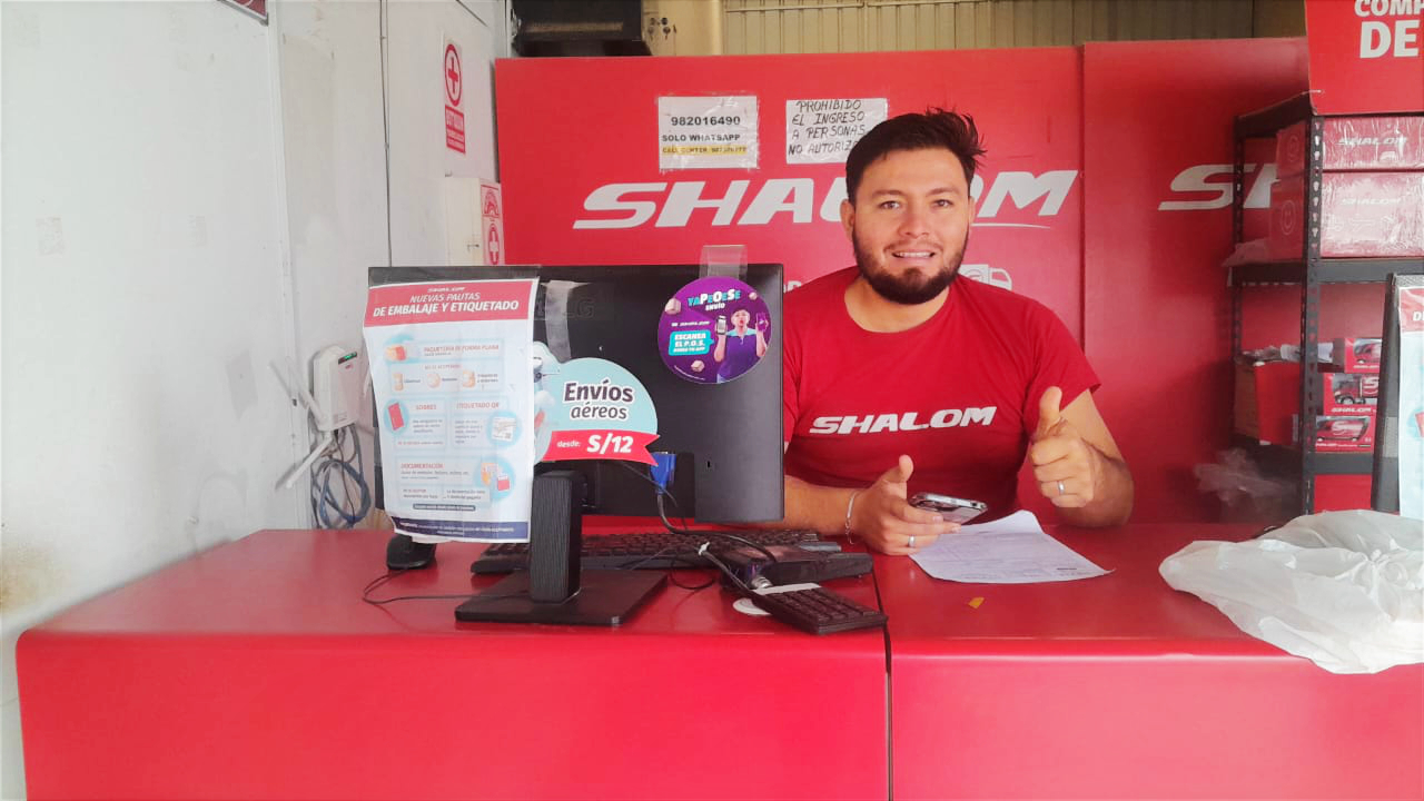 implementación de material pop