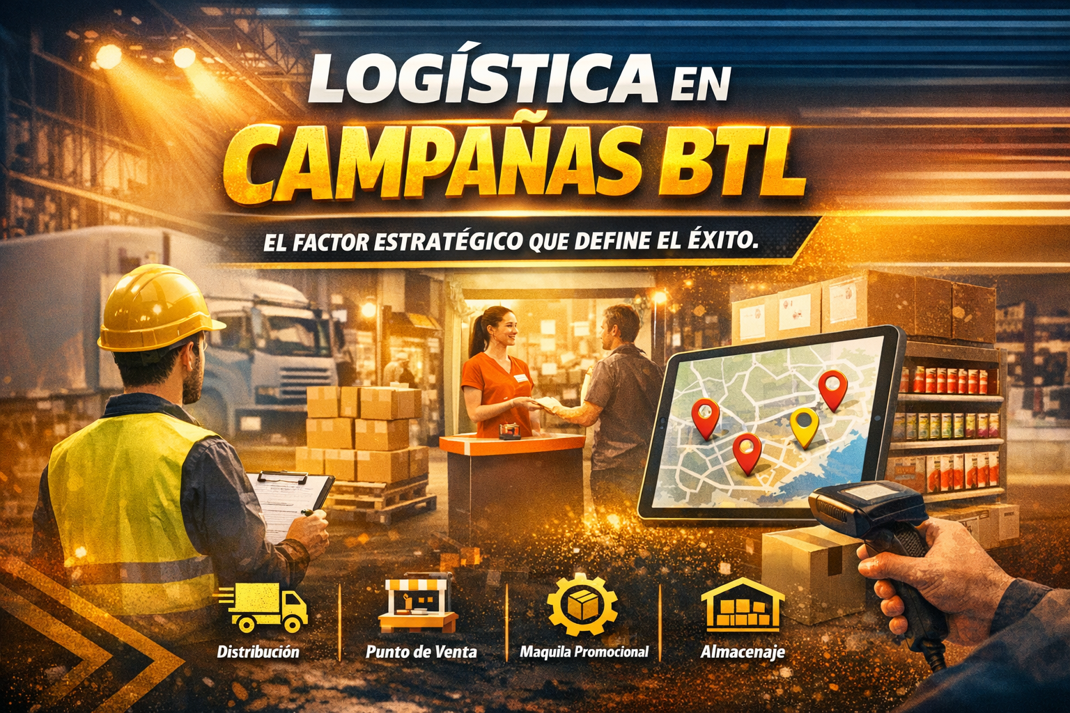 logística en campañas btl